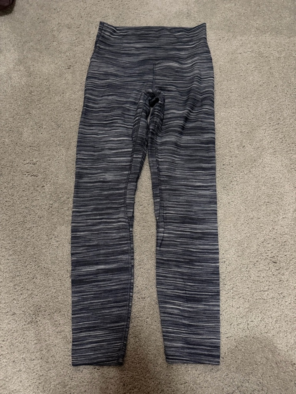 lululemon athletica Gray Space-Dye Leggings
